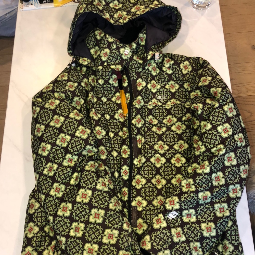 Green Ski jacket